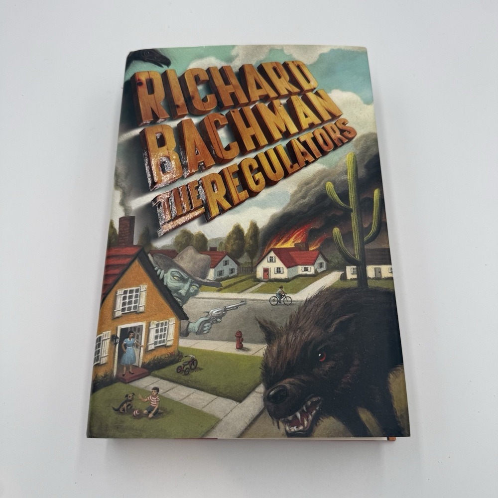 Stephen King The Regulators Richard Bachman 1996 1st Edition 1st Print HC DJ